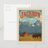 Jackson | Wyoming Briefkaart (Voorkant / Achterkant)