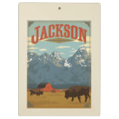 Jackson | Wyoming Klembord (Achterkant)