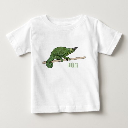Jackson's chameleon cartoon (Voorkant)