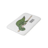 Jackson's chameleon cartoon badmat (Gekanteld)