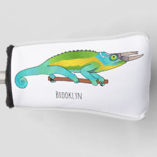 Jackson's chameleon cartoon golfheadcover
