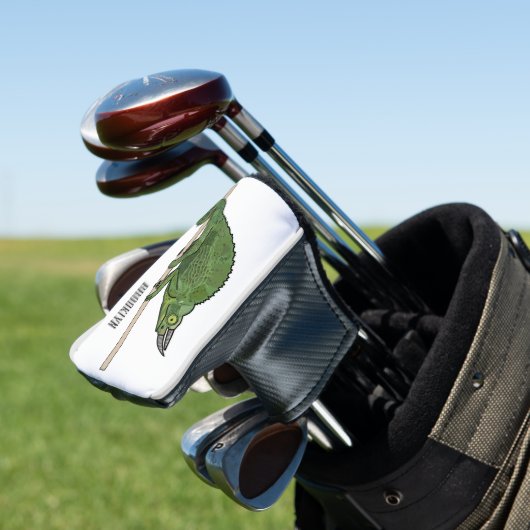 Jackson's chameleon cartoon golfheadcover (Insitu)