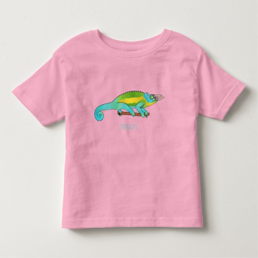 Jackson's chameleon cartoon kinder shirts (Voorkant)