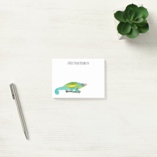 Jackson's chameleon cartoon post-it® notes (Kantoor)