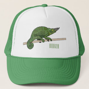 Jackson's chameleon cartoon trucker pet
