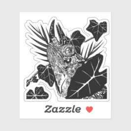 Jackson's Chameleon Sticker