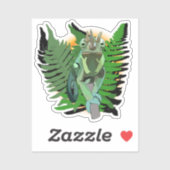 Jackson's chameleon  sticker (Vel)