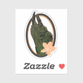 Jackson's Chameleon Sticker