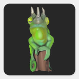 Jackson's Chameleon Vierkante Sticker