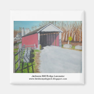 Jacksons Mill Bridge Lancaster. Magneet