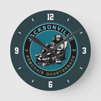 Jacksonville Armstoel Quarterback Wall klok