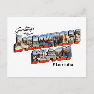 Jacksonville Beach FL 1 Briefkaart