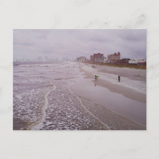 Jacksonville Beach, Florida Briefkaart (Voorkant)