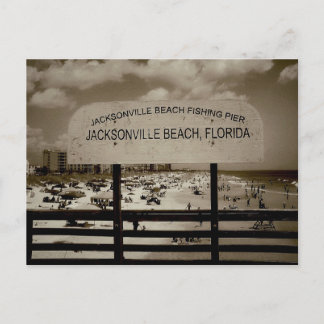 Jacksonville Beach, Florida Briefkaart