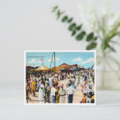  Jacksonville Beach, Florida Travel Briefkaart (Staand voorkant)