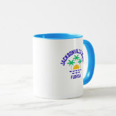 Jacksonville Beach Floride Café Mug (Devant droit)