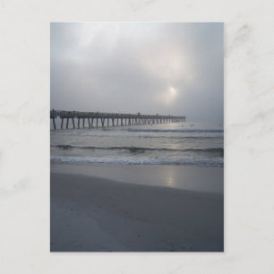 Jacksonville Beach, Floride. Carte postale Sunrise
