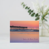 Jacksonville Beach, Sunrise Briefkaart (Staand voorkant)
