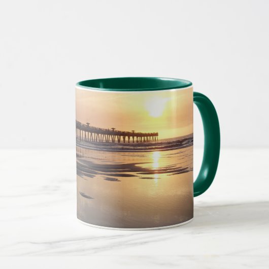 Jacksonville Beach Sunrise Mok (Voorkant rechts)