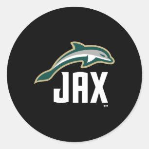 Jacksonville Dolfijnen Icon Ronde Sticker