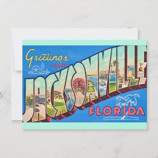 Jacksonville FL Moving Faire-part (Devant)