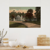 Jacksonville, FL - Uitzicht van Riverside Poster (Keuken)