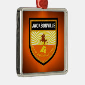 Jacksonville Flag Metalen Ornament (Rechts)