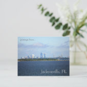 Jacksonville, Florida Briefkaart (Staand voorkant)