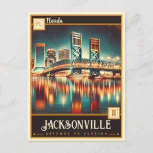 Jacksonville, Florida    Briefkaart