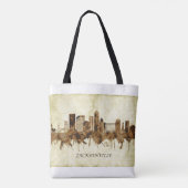 Jacksonville Florida Cityscape Draagtas (Achterkant)