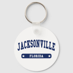 Jacksonville Florida College Style shirts Sleutelhanger