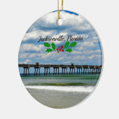 Jacksonville, Florida Kerstversiering Keramisch Ornament (Links)