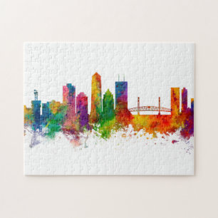 Jacksonville Florida Skyline Legpuzzel