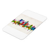 Jacksonville Florida Skyline Magneet (Linkerzijde)