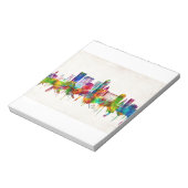 Jacksonville Florida Skyline Notitieblok (Gedraaid)