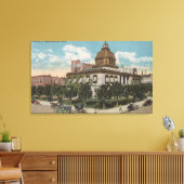 Jacksonville, Florida - Uitzicht buiten de stad Canvas Afdruk (Insitu (Woonkamer))