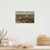 Jacksonville, Florida - Uitzicht van Hemming Poster (Keuken)