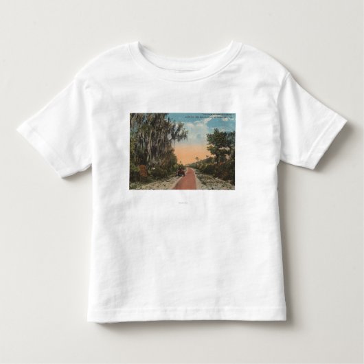 Jacksonville, Florida - Uitzicht van John Anderson Kinder Shirts (Voorkant)