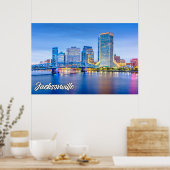 Jacksonville, Florida, Verenigde Staten Poster (Keuken)