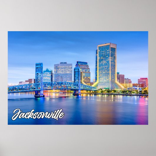 Jacksonville, Florida, Verenigde Staten Poster (Voorkant)