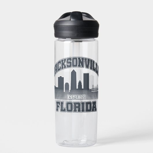 Jacksonville, Florida Waterfles (Voorkant)