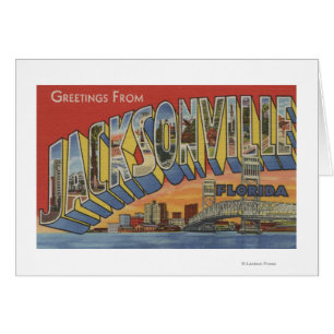 Jacksonville, Floride - Scènes de grandes lettres