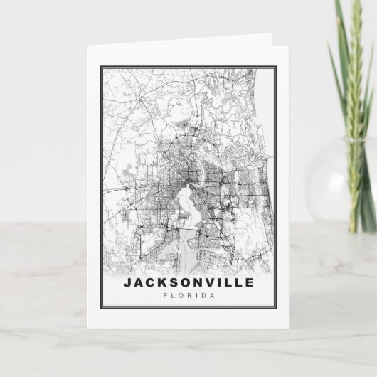 Jacksonville Kaart (Voorkant)