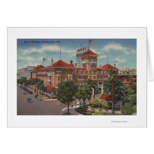 Jacksonville, la Floride - vue extérieure d'hôtel