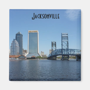 Jacksonville Main Street Bridge Photo Magnet Jax Magneet