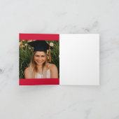 Jacksonville State University Afstuderen Bedankkaart (Binnen)