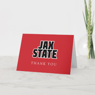 Jacksonville State University Afstuderen Bedankkaart