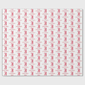 Jacksonville State University Afstuderen Cadeaupapier (Vlak)