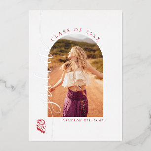 Jacksonville State University Afstuderen Folie Uitnodiging