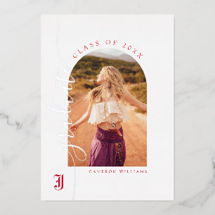 Jacksonville State University Afstuderen Folie Uitnodiging